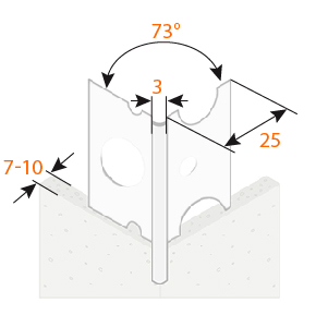 Kantenschutzprofil