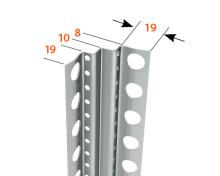 Innenputz-Kantenprofil 8 mm