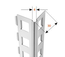 Kantenprofil, runde Kante, kurzer Schenkel