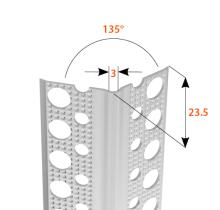 Kantenschutzprofil, 135°